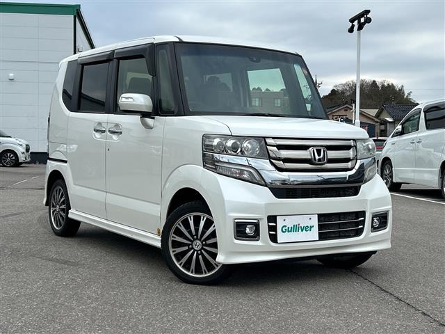 N-BOXカスタムG ターボ Lパッケージ 4WD修復歴無し