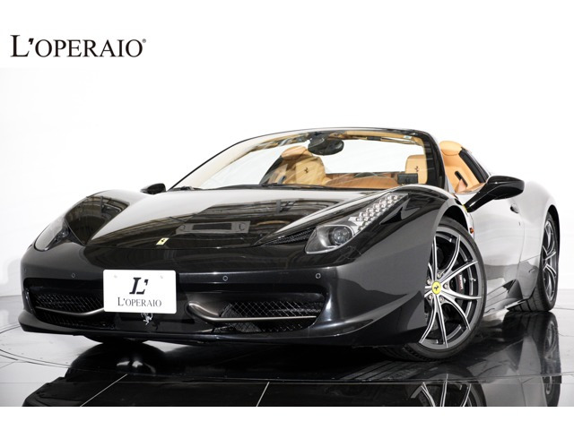 458スパイダー F1 DCT 20インチ鍛造ホイール カーボンドライバー