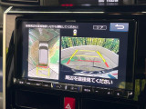 【パノラマモニター】専用のカメラにより、上から見下ろしたような視点で360度クルマの周囲を確認することができます☆死角部分も確認しやすく、狭い場所での切り返しや駐車もスムーズに行えます。