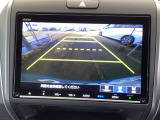 便利な3ビュー切り替え、ガイド線表示付きのバックカメラです!後退時、後方の視界をサポートします!