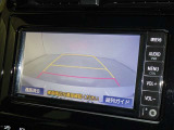 後方の見える安心をお届けするバックガイドモニター付:バックするときのアシストラインもあって楽々バック!車庫入れや縦列駐車をサポートし、苦手な駐車も安心です!今やもう手放せない装備ですネ♪
