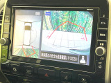 【アラウンドビューモニター】専用のカメラにより、上から見下ろしたような視点で360度クルマの周囲を確認することができます☆死角部分も確認しやすく、狭い場所での切り返しや駐車もスムーズに行えます。