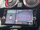【アラウンドビューモニター】専用のカメラにより、上から見下ろしたような視点で360度クルマの周囲を確認することができます☆死角部分も確認しやすく、狭い場所での切り返しや駐車もスムーズに行えます。