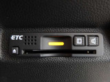 ETC車載器付きです。高速道路の料金所もスムーズに通過できます。