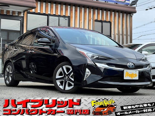 プリウス1.8 A プレミアム ツーリングセレクション衝突軽減ブレーキ 純正17AW 9型ナビTV