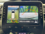 【アラウンドビューモニター】専用のカメラにより、上から見下ろしたような視点で360度クルマの周囲を確認することができます☆死角部分も確認しやすく、狭い場所での切り返しや駐車もスムーズに行えます。