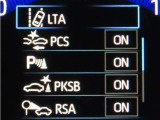 トヨタセーフティセンス(TSS)搭載車両です。内容は現車にてご確認ください。