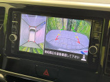 【アラウンドビューモニター】専用のカメラにより、上から見下ろしたような視点で360度クルマの周囲を確認することができます☆死角部分も確認しやすく、狭い場所での切り返しや駐車もスムーズに行えます。