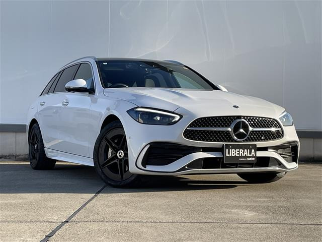 Cクラスワゴン C220d アバンギャルド AMGライン 本革シート ワンオーナー