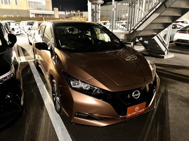 リーフe+ X禁煙 純正9インチナビ フルセグ