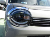 ヘッドライトはLEDランプです。LEDランプは従来のハロゲンランプと比べて、長寿命・省電力、そしてとても明るいのです!