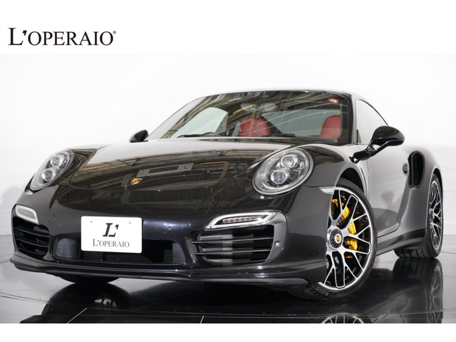 911 ターボS PDK 赤&times;黒革 PCCB PDCC スポクロ PDLS+LED
