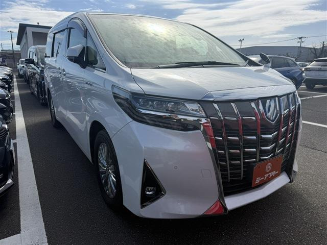 アルファード ハイブリッド 2.5 G E-Four 4WD 禁煙車 純正10インチナビ フルセグTV