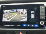 【バックカメラ】駐車時に後方確認もできますので、大きなお車が不安なお客様でも安心してお乗り頂けます。