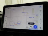 純正ナビです。見やすい地図画面です。