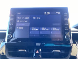 トヨタ純正ディスプレイオーディオ搭載。