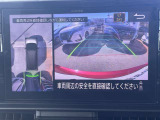 アラウンドビューモニター付きで車庫入れも楽々!