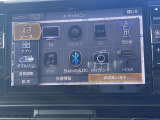 フルセグ・Bluetoothオーディオ・DVDなどオーディオ機能も充実!