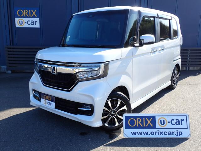 N-BOXカスタム G EX ホンダセンシング メモリナビ・バックカメラ・ETC・Bluetooth