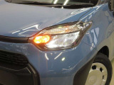 LEDヘッドライトです。デザイン性がよくとても明るいので、夜間の走行や悪天候でも安心です。しかも長寿命!