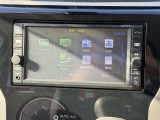 日産純正メモリーナビ。操作も簡単なタッチパネルです。