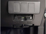ETC車載器付きです。高速道路の料金所もスムーズに通過できます。