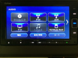 ナビゲーションはフルセグTV、インターナビ対応のGathers純正メモリーナビを搭載しています。Bluetoothオーディオ機能がありますので、スマートフォンなどの音楽も再生できます。