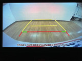 バックカメラを装備!運転席から見えにくい部分をナビの画面に映して、安全に操作が出来ます♪