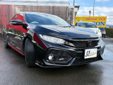 シビックハッチバック入庫いたしました!☆ホンダ純正ナビ☆Bluetooth☆ホンダセンシング☆HKSマフラー☆HKSインタークーラー☆BLITZ車高調☆BLITZエアクリーナー☆社外テール