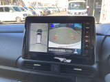 アラウンドビューモニターです。これで車庫入れもラクラク。