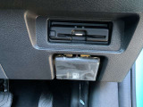 ビルトインタイプのETCです。スッキリしていますね。納車時にはセットアップいたしますので、すぐにお使いいただけます。
