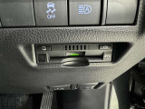 ETC車載器付きです。高速道路の料金所もスムーズに通過できます。