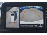 「アラウンドビューモニター」・・・上空から見た映像で車庫入れ簡単♪♪