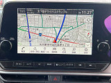 カーナビは、Bluetooth対応のメモリーナビが装着されています。
