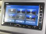 ナビゲーションはギャザズメモリーナビ(VXM-224VFi)を装着しております。AM、FM、CD、DVD再生、Bluetooth、音楽録音再生、フルセグTVがご使用いただけます。
