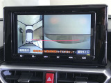 後方の見にくい視界もバックモニターで確認サポートして駐車時も安心☆