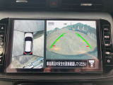 アラウンドビューモニター付で左側側面も見えるので縦列駐車も安心です!