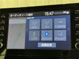 お気に入りの曲をBluetoothで再生できます♪ ドライブがさらに楽しくなりますよ♪