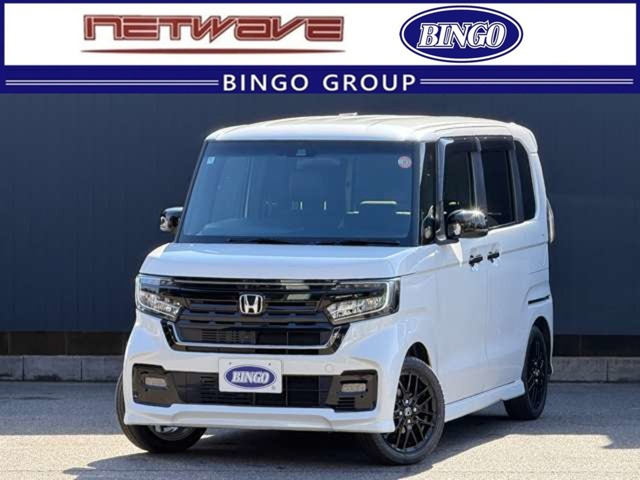 N-BOXカスタム L ターボ スタイルプラス ブラック ROSSO MODELLOマフラー フットランプ