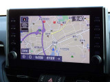 何処へでも行きたい場所へ、安心のトヨタ純正メモリーナビを装備しています。