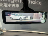 スマートルームミラーも付いてます☆後方ピラーや荷物、後席に同乗している方や曇りなど視界が遮られた場合でも後方カメラからの映像で安全確認をすることが出来て安心です☆
