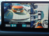 安心の前後パーキングセンサー付きです。前後に装備されておりますので、狭い道路や車庫入れ時などに注意ができて安心ですね♪