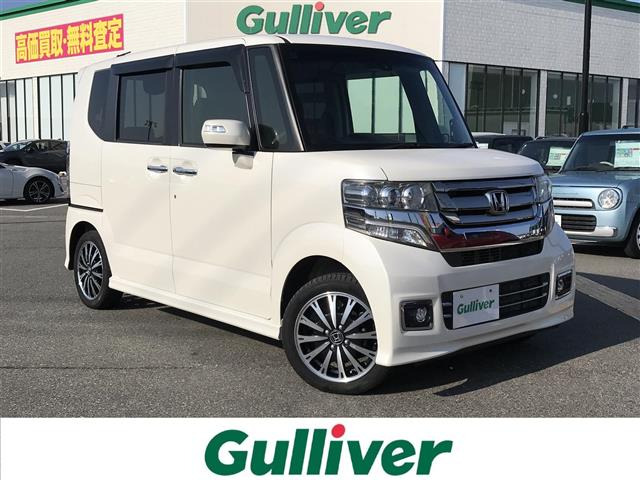 N-BOXカスタムG ターボ Lパッケージ 4WD修復歴無し