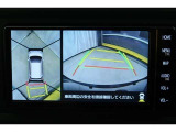 【パノラミックビューモニター】クルマの斜め後ろや真横など、目が届きにくい箇所も確認できるため、いち早く障害物に気が付くことができて安心ですね♪