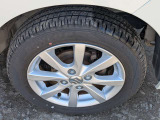 純正14インチアルミ タイヤの山タップリ