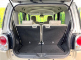 普段のお買い物や通勤、送迎等に十分な荷室スペースを確保しております。セカンドシートを倒すと、大きな荷物の積載も可能です♪
