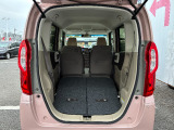 シートを収納すれば大きな荷物も積み込み可能です!