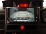 バックモニター装備で、後方確認も楽々です。