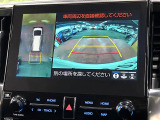 【パノラミックビューモニター】専用のカメラにより、上から見下ろしたような視点で360度クルマの周囲を確認することができます☆縦列駐車や幅寄せ時に活躍してくれます♪