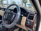 L322 3rd RANGEROVER チャウトンホワイト Burl Woodパネル 新車手帳 整備記録簿多数 ステアリングロックECU対策済 ルーフトリム張替済 オルタネーター交換済 歴代整備ディーラー・当社 快適にお乗り頂けます